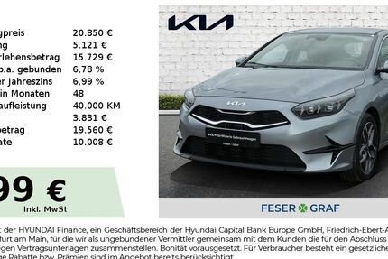 Kia ceed / Ceed 5.847 km 20.850 &euro; Roth 91154