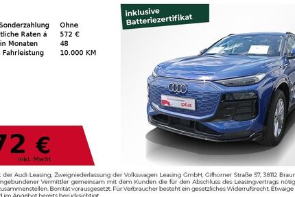 Audi Q6 e-tron 16.150 km 52.760 &euro; Erlangen 91058