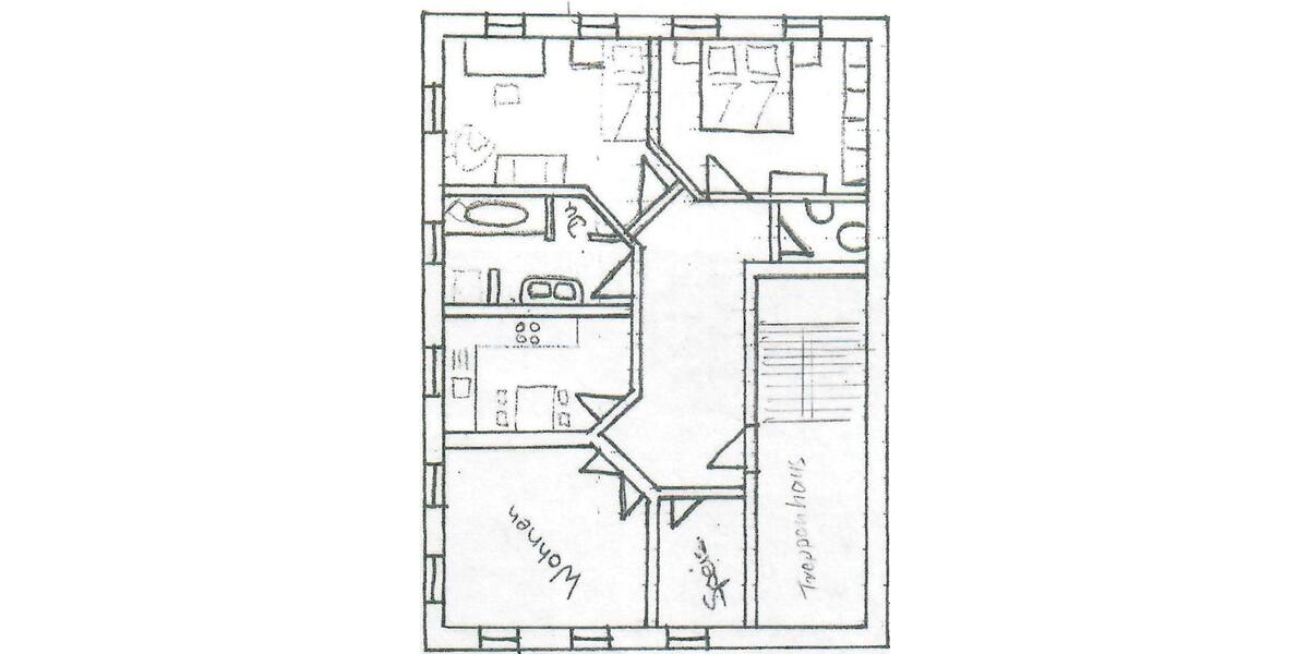 Etagenwohnung Abenberg - 3 Zimmer, 90 m&sup2;, 600&euro; | Angebot:26546283