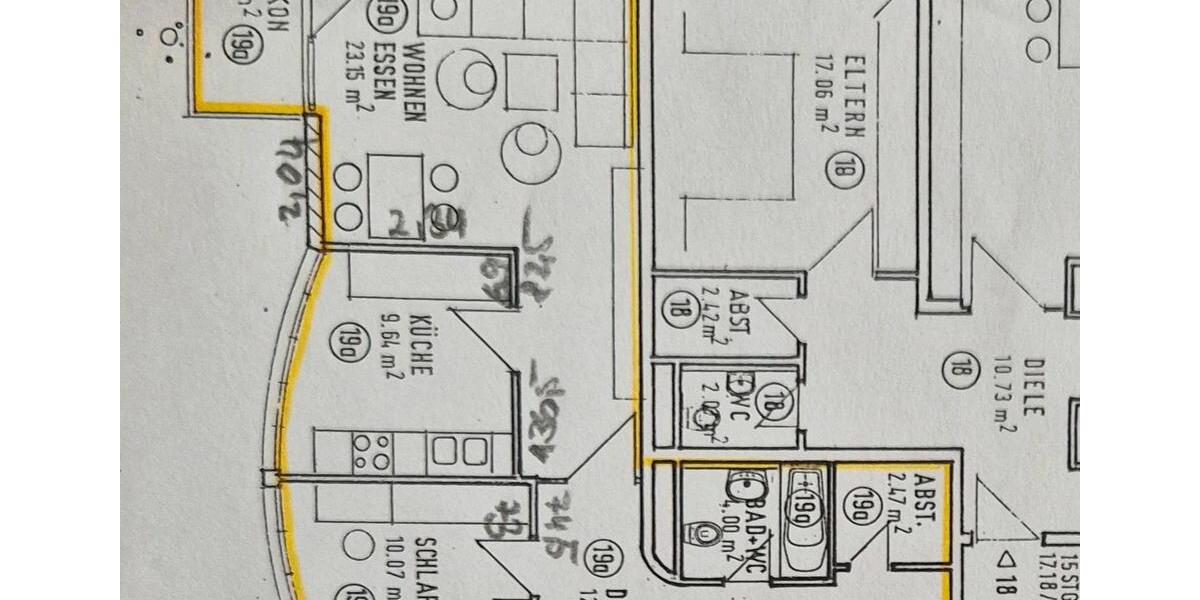 Hochparterre Rückersdorf - 2 Zimmer, 64 m&sup2;, 229.000&euro; | Angebot:26762092