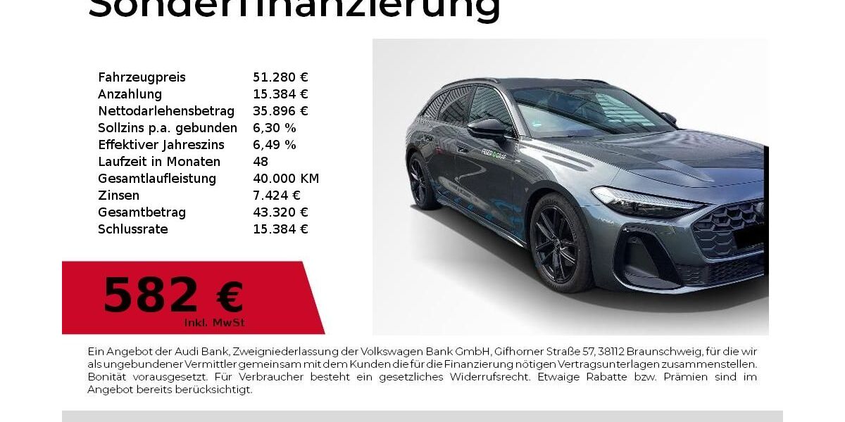 Audi A5 19.300 km 51.280 &euro; Nürnberg 90411