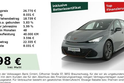 Cupra Born 24.250 km 26.220 &euro; Nürnberg 90441