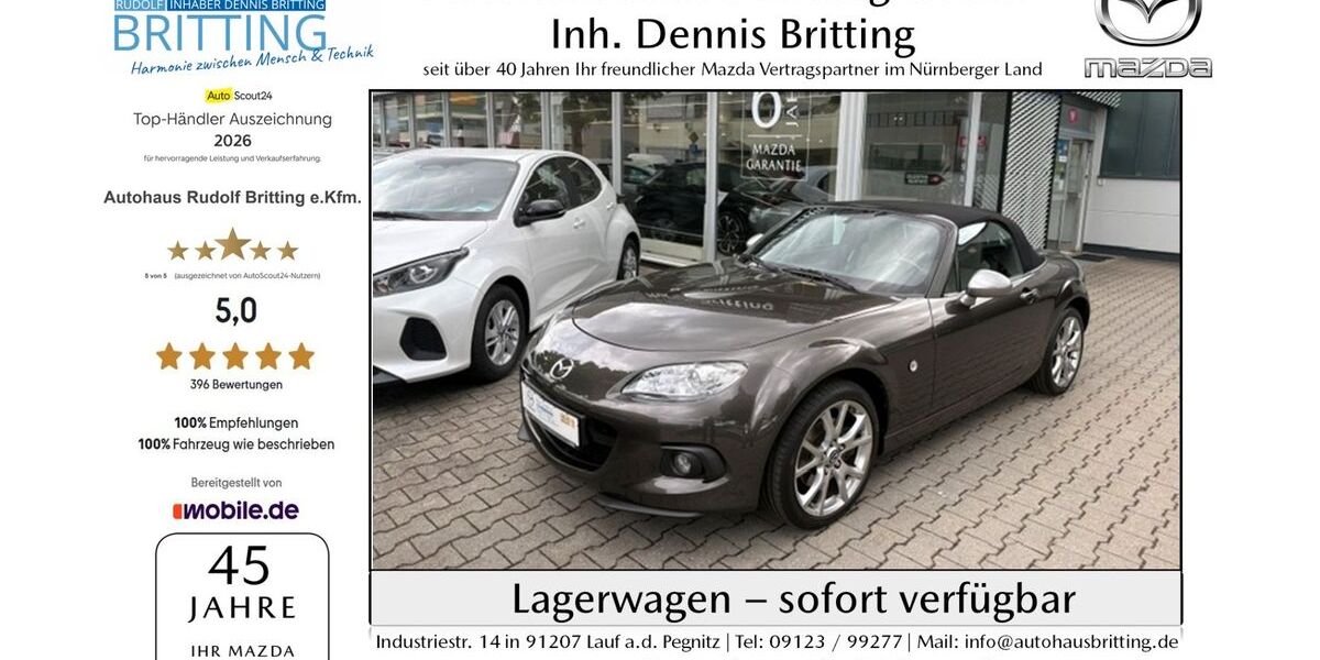Mazda MX-5 92.000 km 16.490 &euro; Lauf 91207