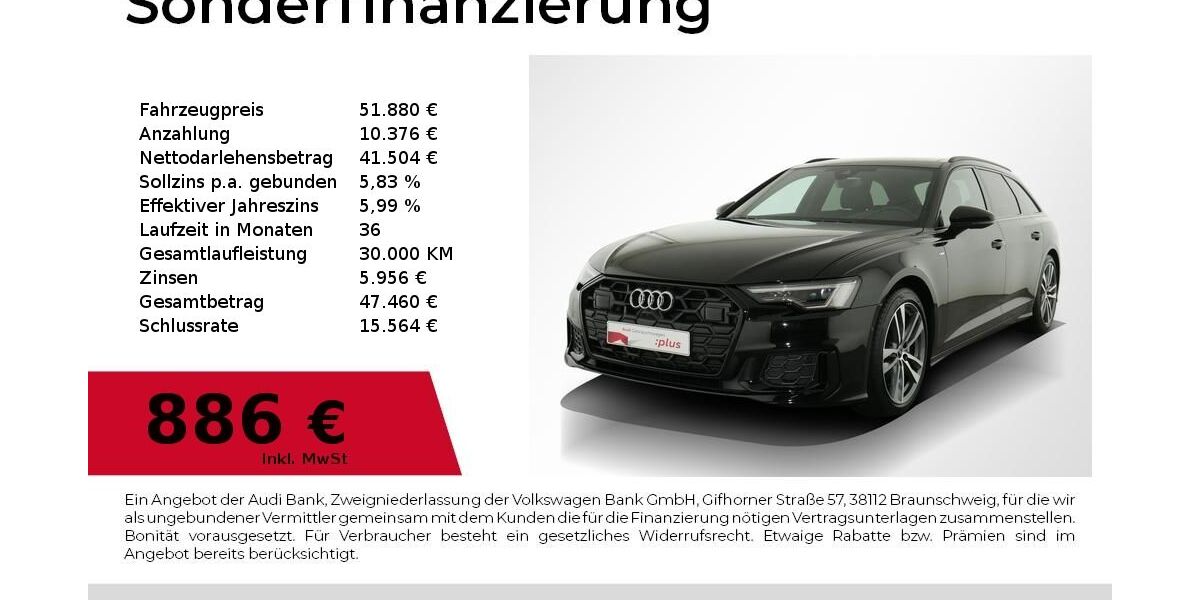 Audi A6 9.525 km 48.440 &euro; Nürnberg 90441