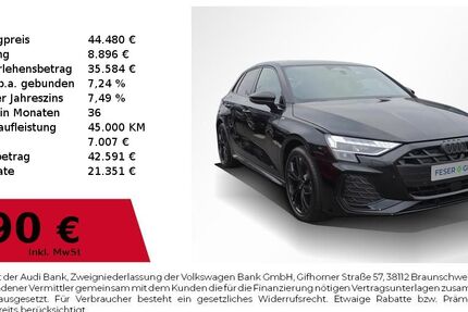 Audi A3 4.900 km 42.480 &euro; Fürth 90763