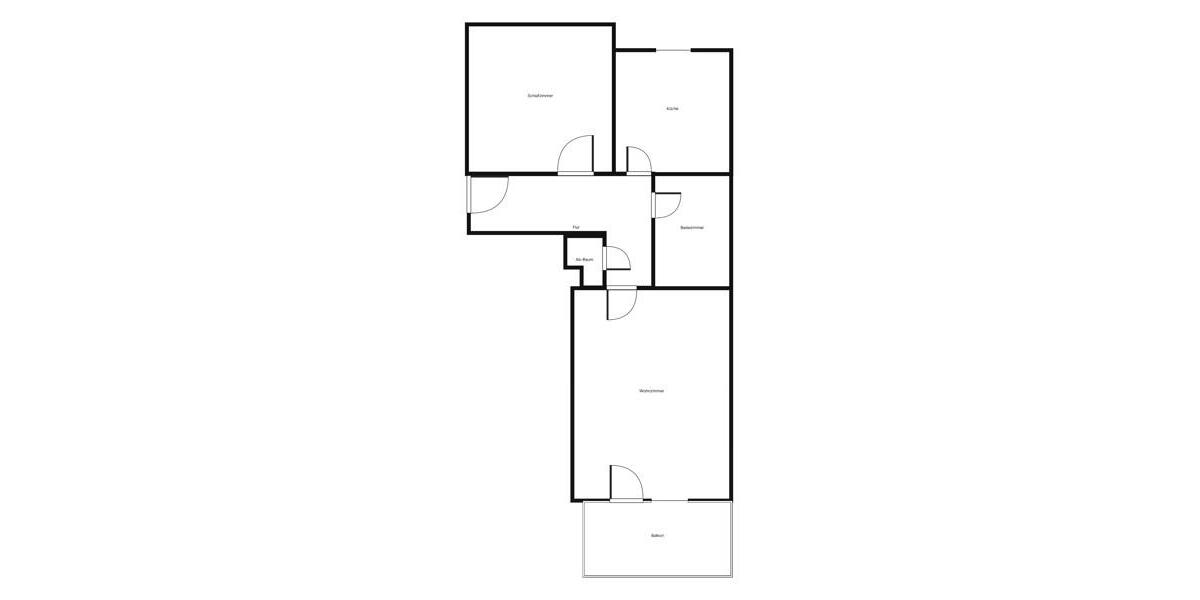 Etagenwohnung Nürnberg Gibitzenhof - 2 Zimmer, 61 m&sup2;, 694&euro; | Angebot:24770633