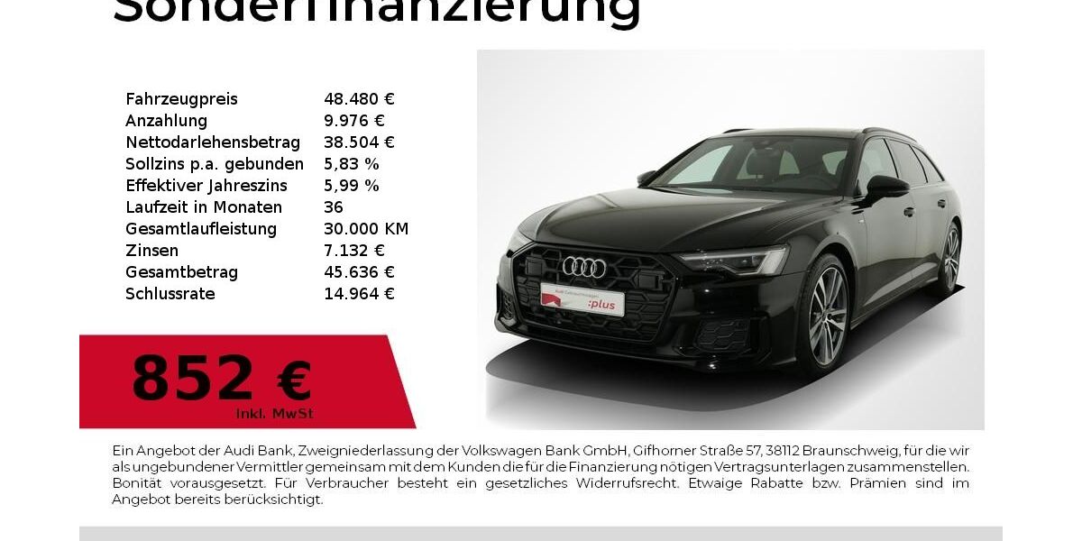 Audi A6 9.999 km 48.440 &euro; Nürnberg 90441