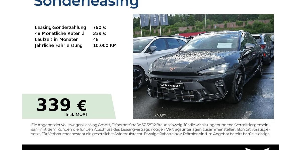 Cupra Leon 20.850 km 34.450 &euro; Lauf an der Pegnitz 91207