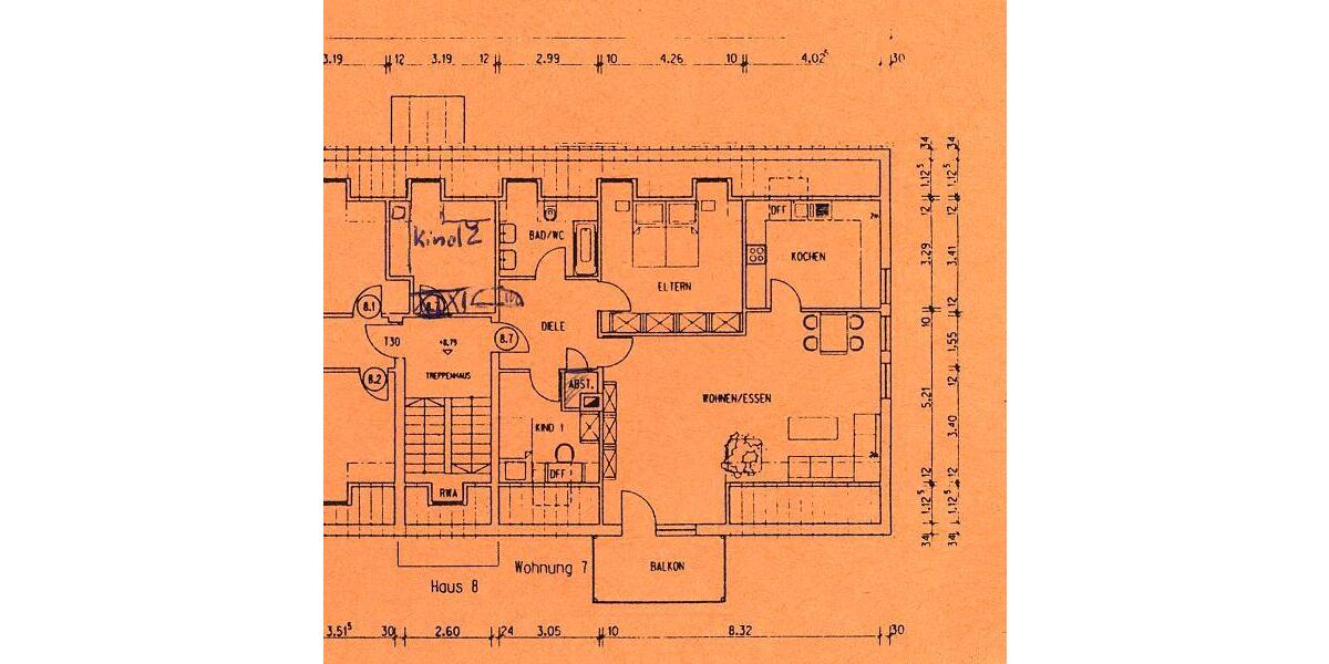 Dachgeschoßwohnung Herzogenaurach - 4 Zimmer, 110 m&sup2;, 450.000&euro; | Angebot:24527957