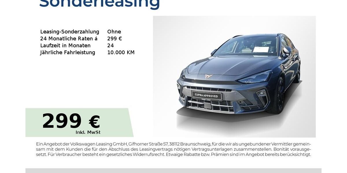 Cupra Leon 23.390 km 32.450 &euro; Lauf an der Pegnitz 91207