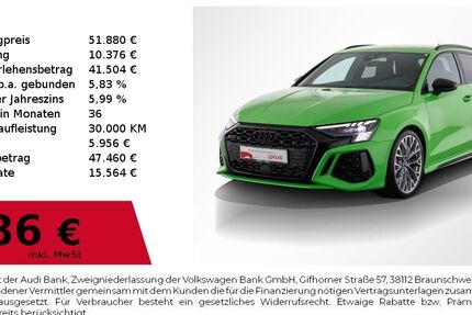 Audi RS3 38.550 km 51.880 &euro; Nürnberg 90441
