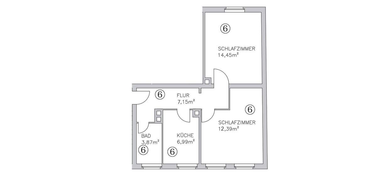 Einfamilienhaus Nürnberg Wöhrd - 2 Zimmer, 194.000&euro; | Angebot:25938827