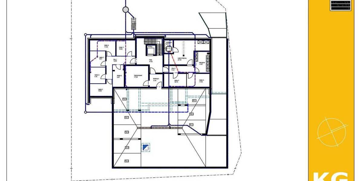 Etagenwohnung Nürnberg Großgründlach - 4 Zimmer, 90 m&sup2;, 599.330&euro; | Angebot:26016378