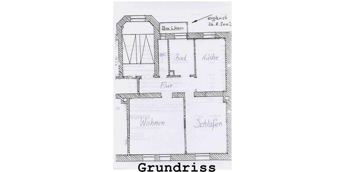 Etagenwohnung Nürnberg Gleißhammer - 2 Zimmer, 72 m&sup2;, 960&euro; | Angebot:25906769