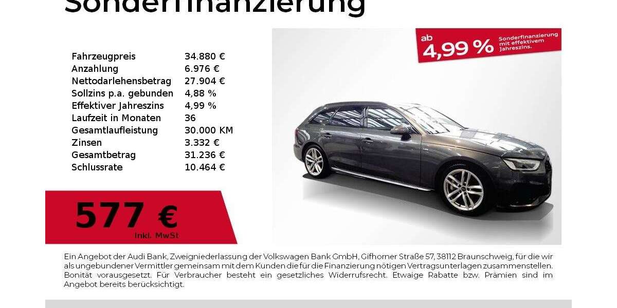 Audi A4 37.715 km 34.880 &euro; Nürnberg 90441