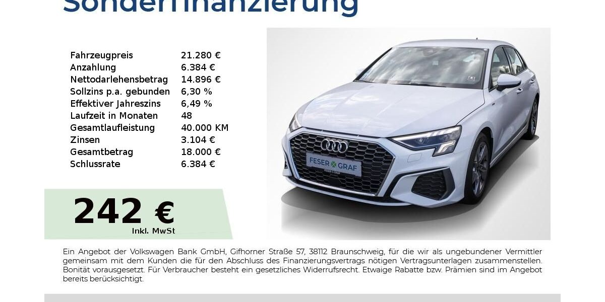 Audi A3 120.950 km 20.480 &euro; Höchstadt an der Aisch 91315