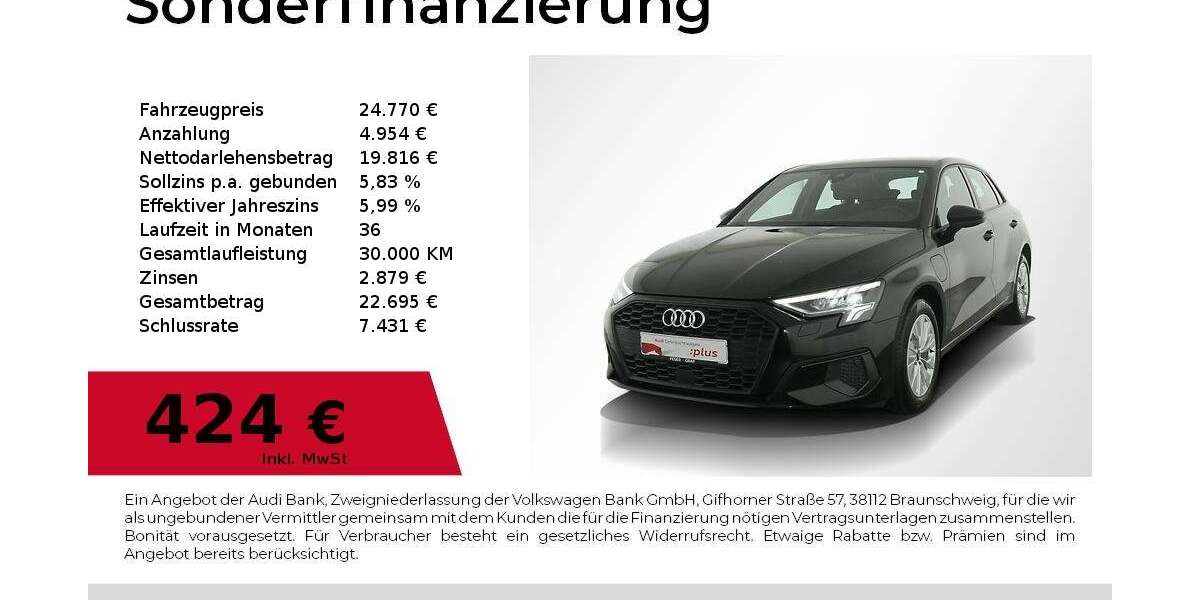 Audi A3 32.468 km 24.770 &euro; Nürnberg 90441