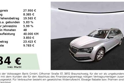 Skoda Superb 70.750 km 27.950 &euro; Nürnberg 90431