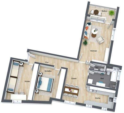 Etagenwohnung Fürth Nordstadt - 3 Zimmer, 355.000&euro; | Angebot:25732013