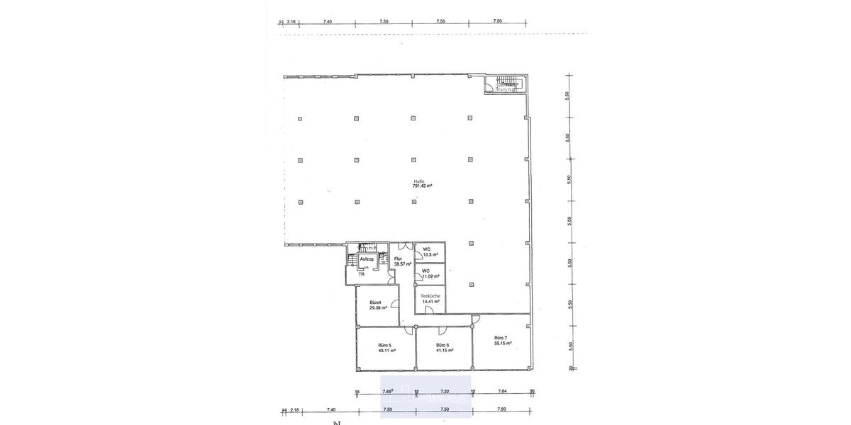 Gewerbeobjekt Erlangen Bruck - 9&euro; | Angebot:23224216