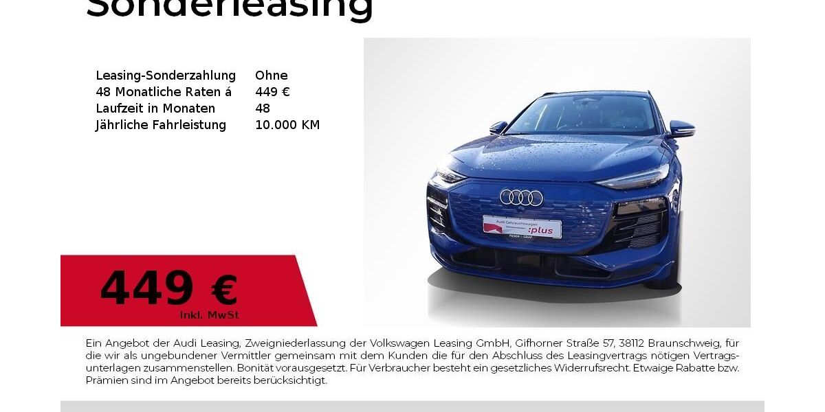 Audi Q6 e-tron 4.680 km 50.480 &euro; Lauf an der Pegnitz 91207
