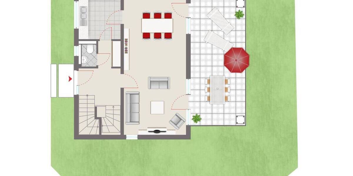 Reihenmittelhaus Fürth Stadeln - 5 Zimmer, 157 m&sup2;, 790.000&euro; | Angebot:26029195