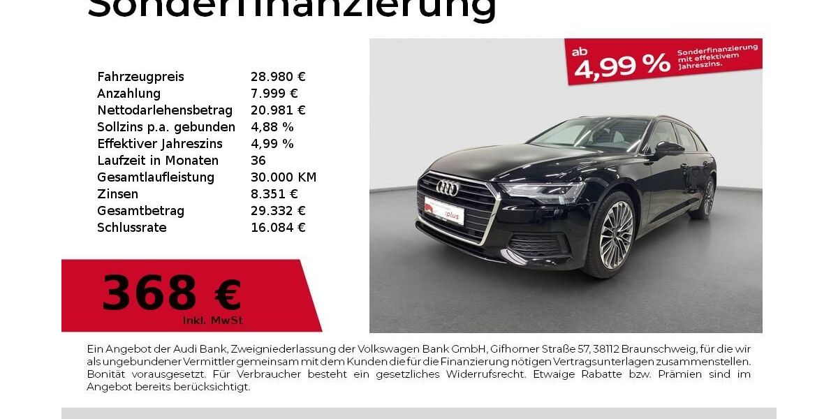 Audi A6 89.638 km 28.480 &euro; Fürth 90763