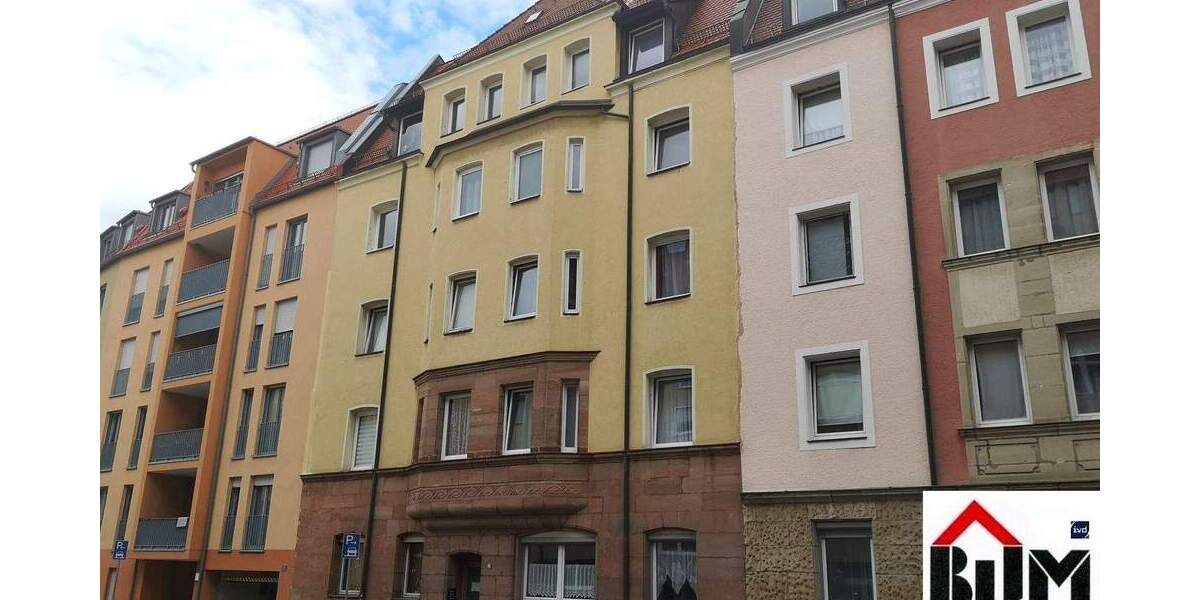 Etagenwohnung Nürnberg St Leonhard - 3 Zimmer, 61 m&sup2;, 715&euro; | Angebot:25740846