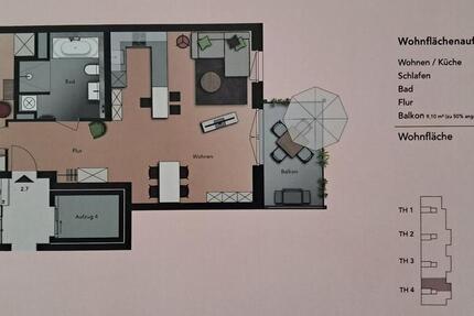 Wohnung Fürth Südstadt - 2 Zimmer, 77 m&sup2;, 415.000&euro; | Angebot:26765286