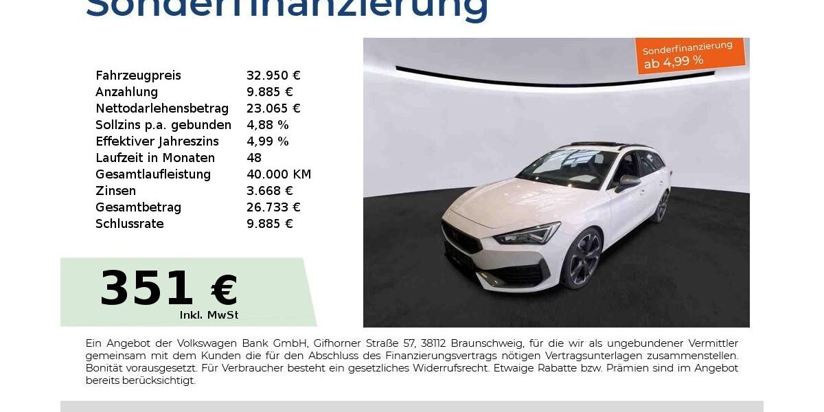 Cupra Leon 23.950 km 32.440 &euro; Nürnberg 90441