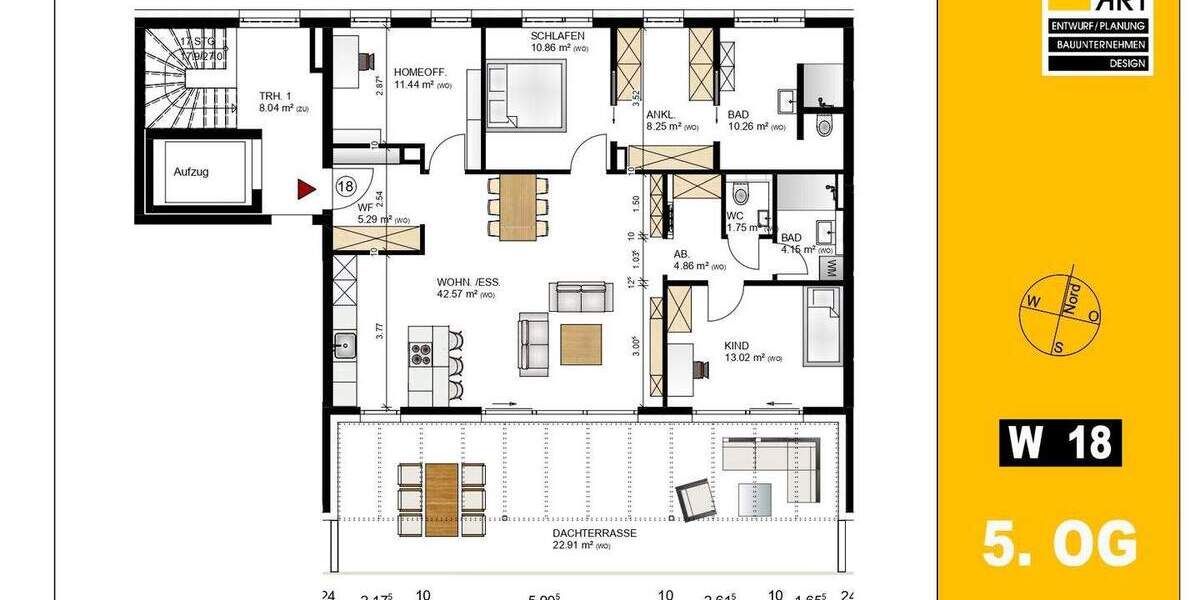 Etagenwohnung Fürth Südstadt - 4 Zimmer, 135 m&sup2;, 999.000&euro; | Angebot:25910777