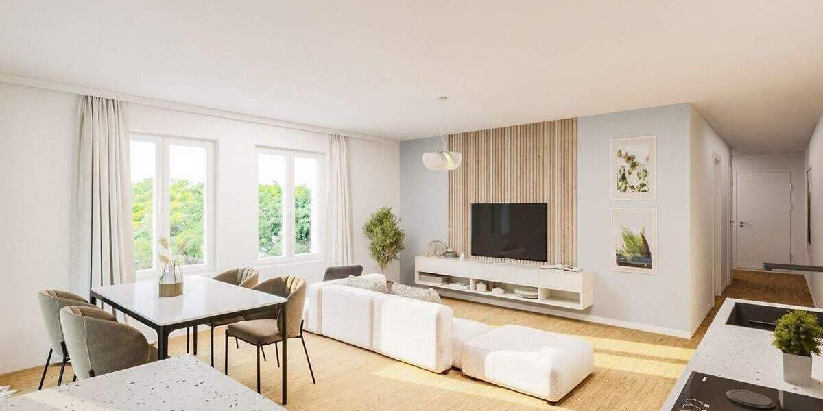 Etagenwohnung Nürnberg St Leonhard - 4 Zimmer, 103 m&sup2;, 619.750&euro; | Angebot:25864434