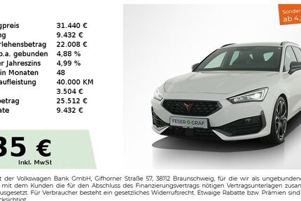 Cupra Leon 21.950 km 31.440 &euro; Nürnberg 90441