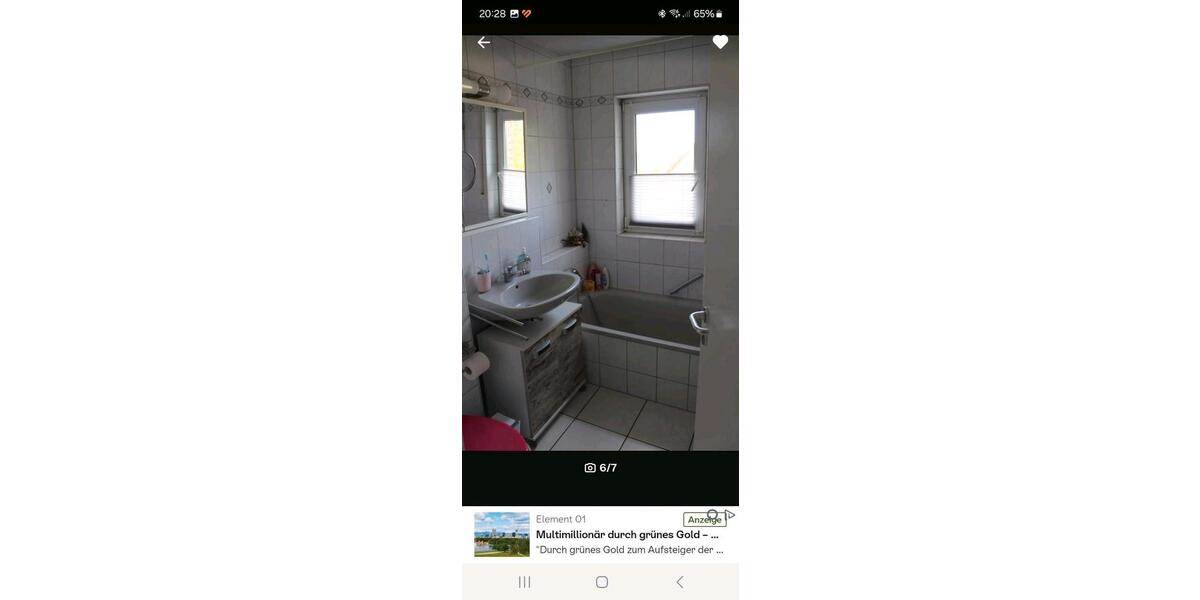 Dachgeschoßwohnung Nürnberg Holzheim - 2.5 Zimmer, 65 m&sup2;, 740&euro; | Angebot:25961663