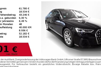 Audi A8 39.800 km 59.940 &euro; Nürnberg 90411