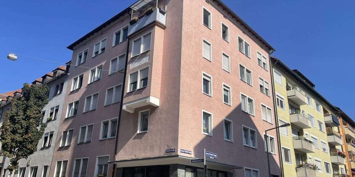 Etagenwohnung Nürnberg Gärten bei Wöhrd - 2 Zimmer, 51 m&sup2;, 209.000&euro; | Angebot:27662227