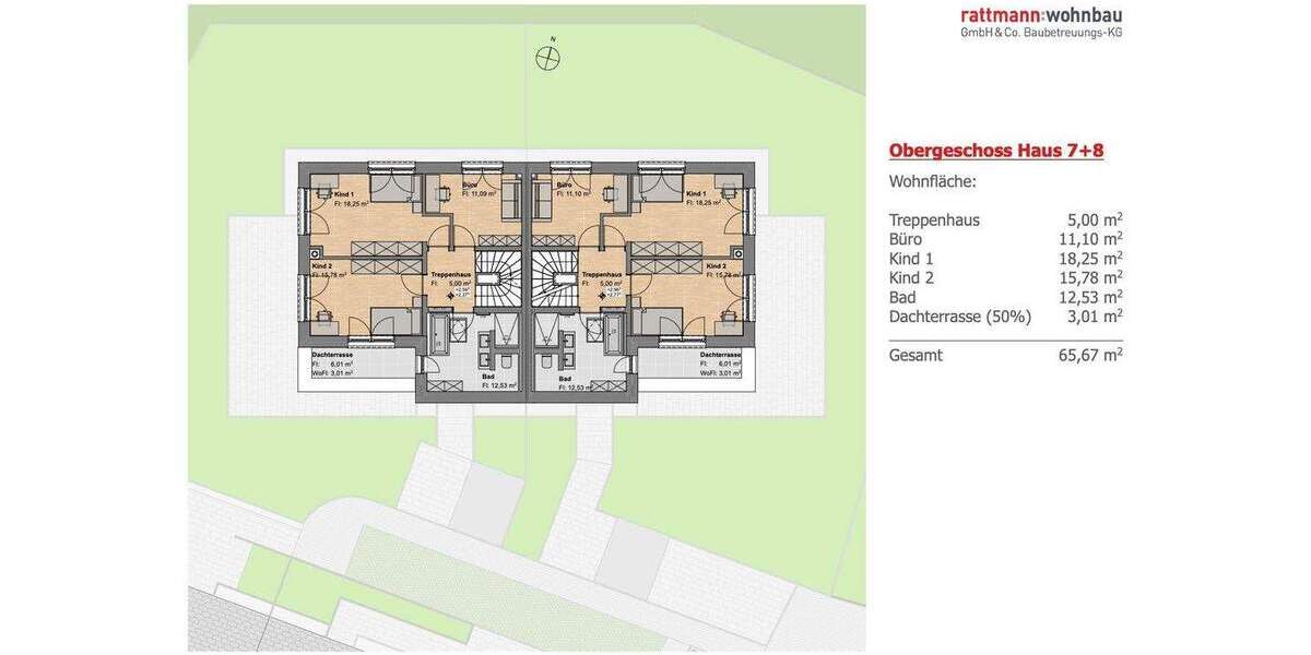 Doppelhaushälfte Herzogenaurach Steinbach - 6 Zimmer, 206 m&sup2;, 1.087.000&euro; | Angebot:25698162