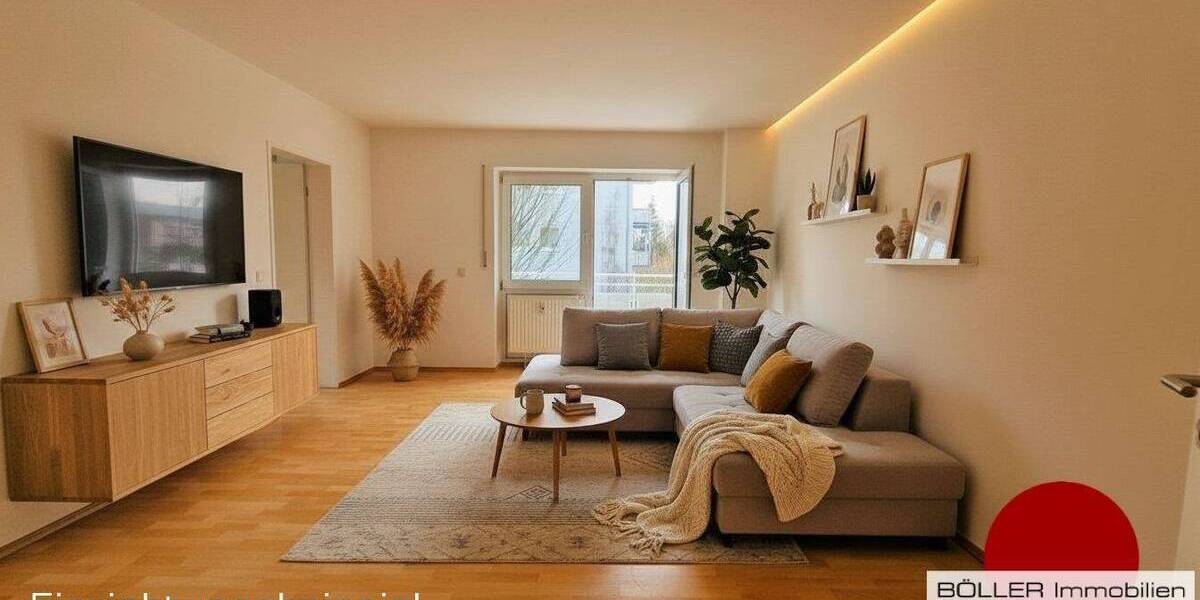Etagenwohnung Erlangen Büchenbach - 3 Zimmer, 72 m&sup2;, 920&euro; | Angebot:26853030
