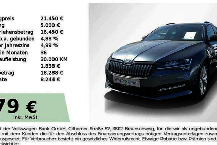 Skoda Superb 127.250 km 21.450 &euro; Lauf an der Pegnitz 91207