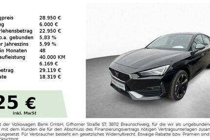 Cupra Leon 7.750 km 26.950 &euro; Schwabach 91126