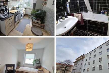 Wohnung Nürnberg Rabus - 2 Zimmer, 48 m&sup2;, 530&euro; | Angebot:25891624