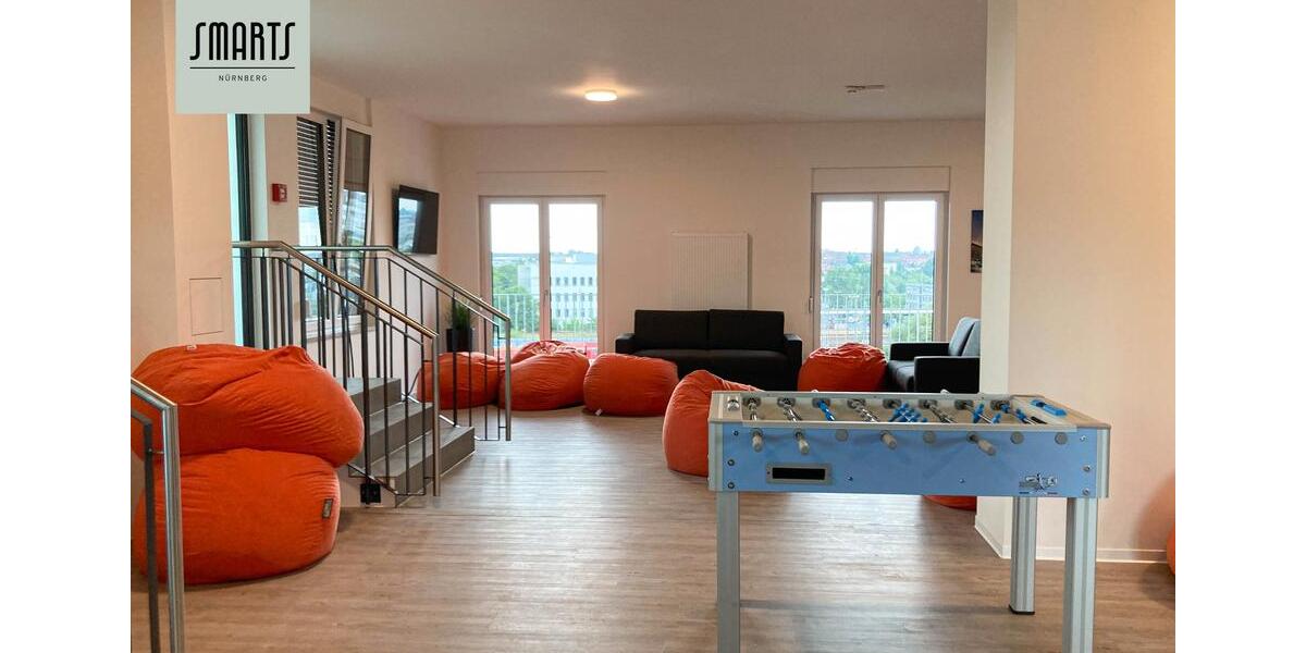 Erdgeschoßwohnung Nürnberg Gleißhammer - 1 Zimmer, 19 m&sup2;, 470&euro; | Angebot:25416715