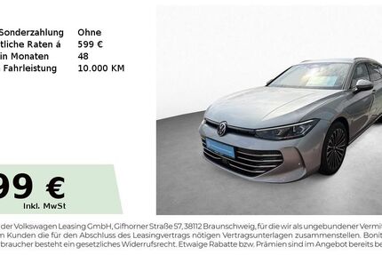 VW Passat Variant 16.990 km 46.590 &euro; Roth 91154