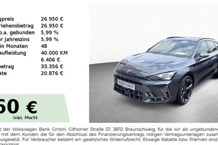 Cupra Leon 33.250 km 26.950 &euro; Roth 91154
