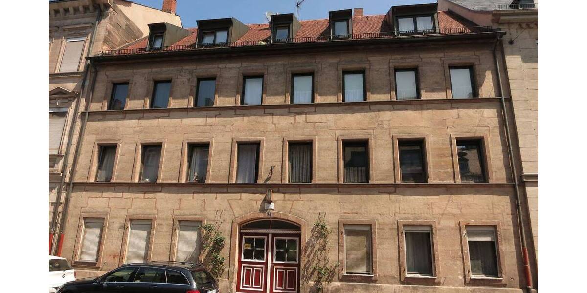 Etagenwohnung Fürth Innenstadt - 3 Zimmer, 61 m&sup2;, 550&euro; | Angebot:26804618
