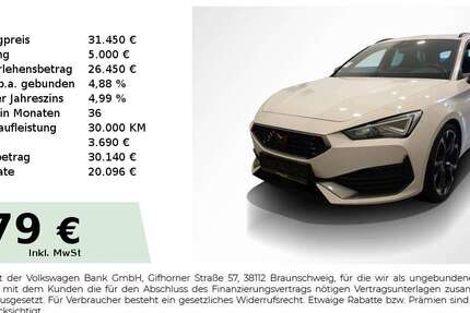 Cupra Leon 28.750 km 31.450 &euro; Lauf an der Pegnitz 91207