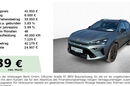 Cupra Formentor 11.700 km 41.950 &euro; Schwabach 91126