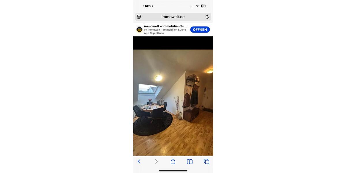 Dachgeschoßwohnung Nürnberg Erlenstegen - 2.5 Zimmer, 81 m&sup2;, 850&euro; | Angebot:26638640