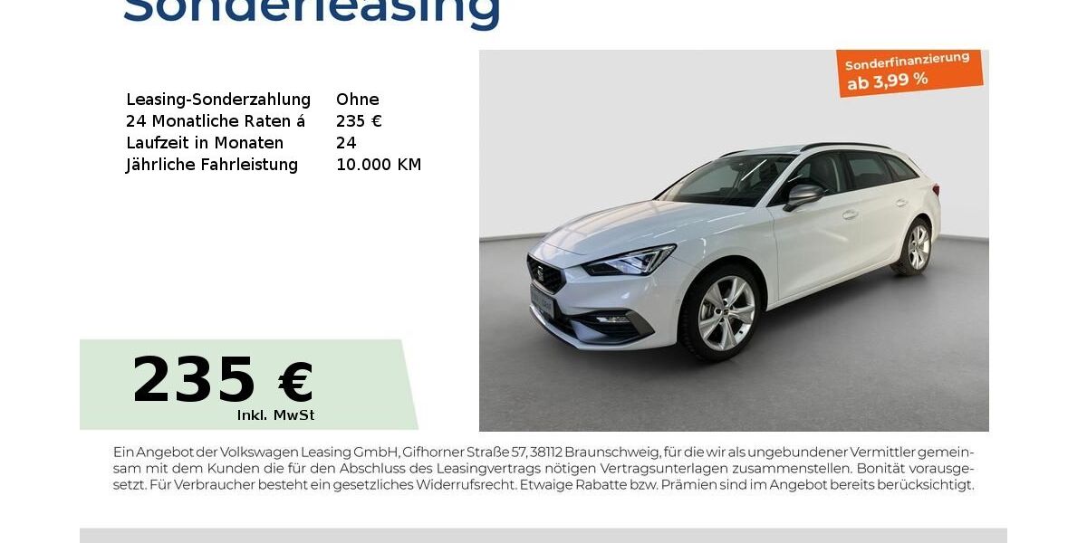Seat Leon 14.700 km 27.480 &euro; Fürth 90763