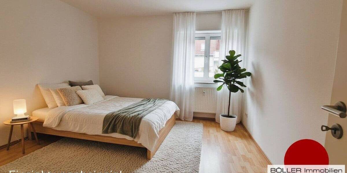 Etagenwohnung Erlangen Büchenbach - 3 Zimmer, 72 m&sup2;, 920&euro; | Angebot:26853030